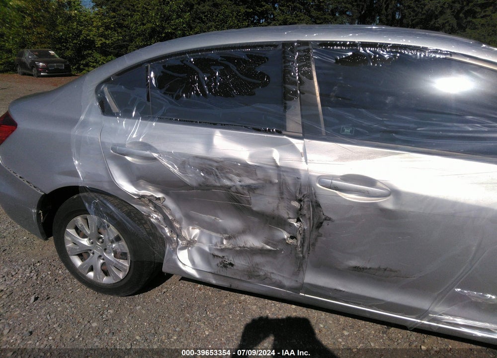 2012 HONDA CIVIC LX VIN: 19XFB2F52CE368081