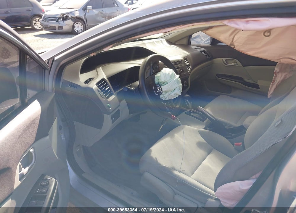 2012 HONDA CIVIC LX VIN: 19XFB2F52CE368081