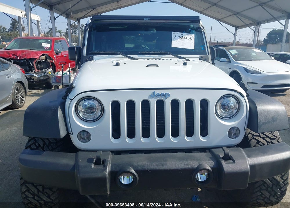 2018 JEEP WRANGLER JK UNLIMITED SPORT S 4X4 VIN: 1C4BJWDG6JL816517