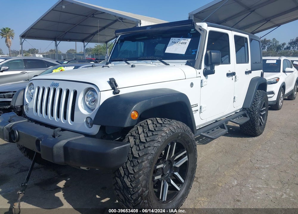 2018 JEEP WRANGLER JK UNLIMITED SPORT S 4X4 VIN: 1C4BJWDG6JL816517