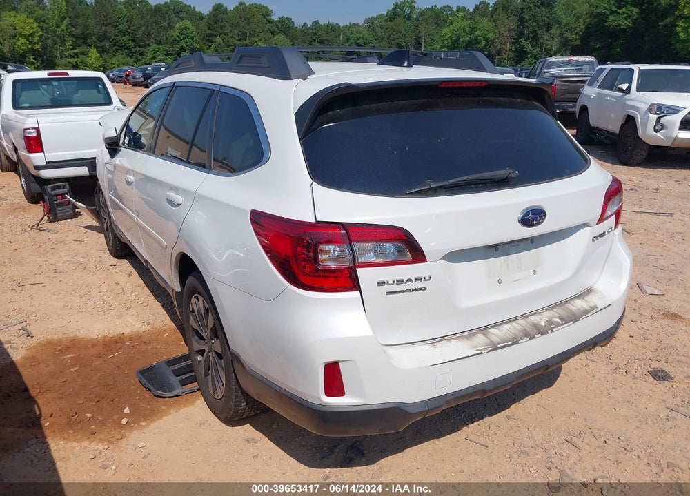 2016 SUBARU OUTBACK 2.5I LIMITED VIN: 4S4BSBLC3G3325962