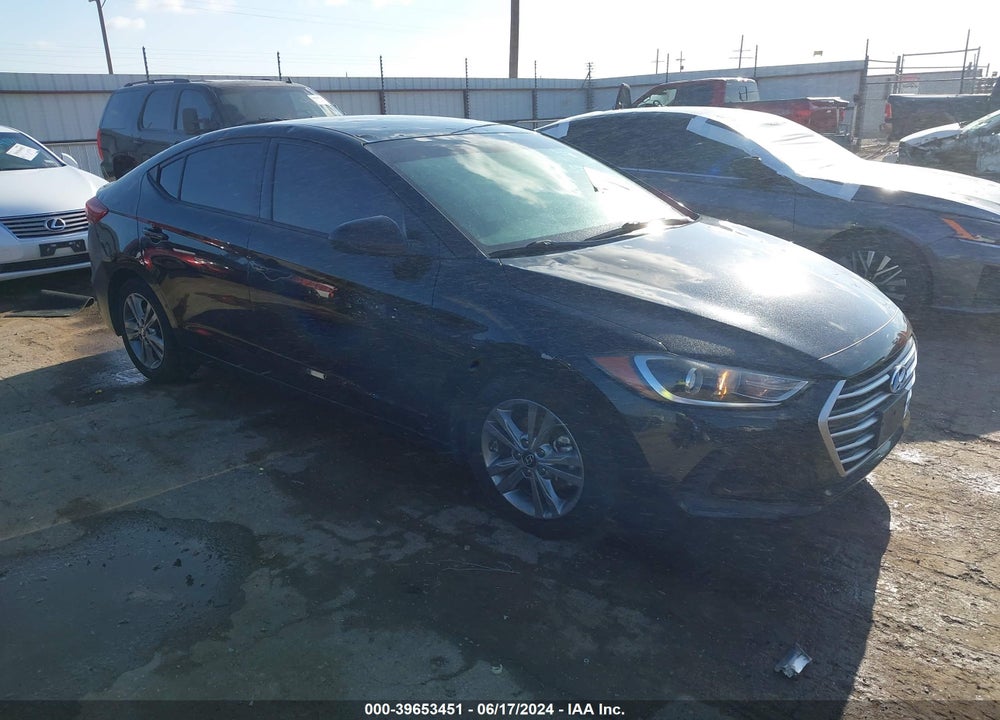 2018 HYUNDAI ELANTRA SEL VIN: 5NPD84LF6JH295398