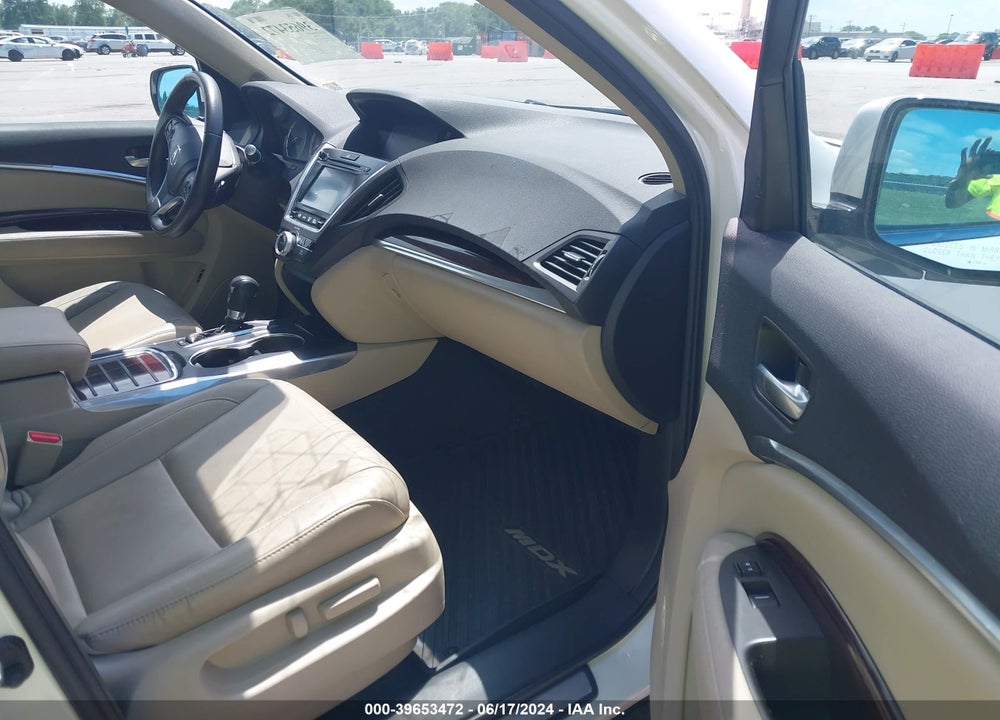 2014 ACURA MDX TECHNOLOGY PACKAGE VIN: 5FRYD3H42EB007832