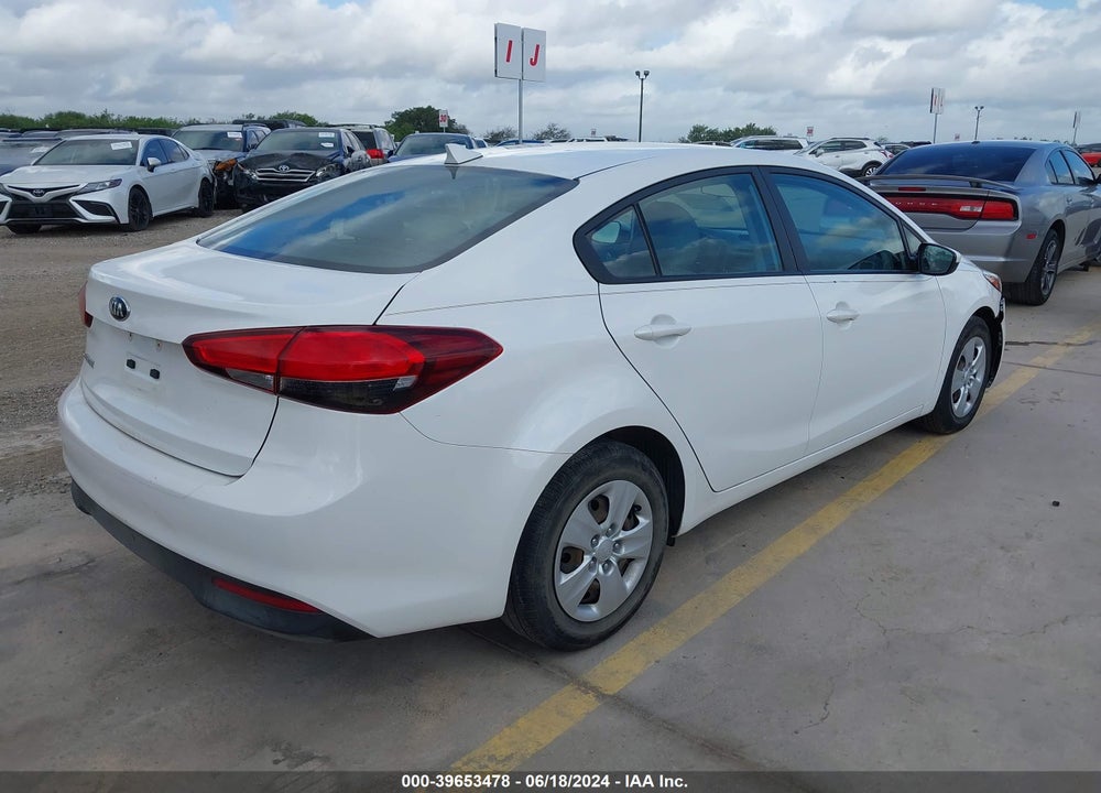 2017 KIA FORTE LX VIN: 3KPFL4A78HE098072