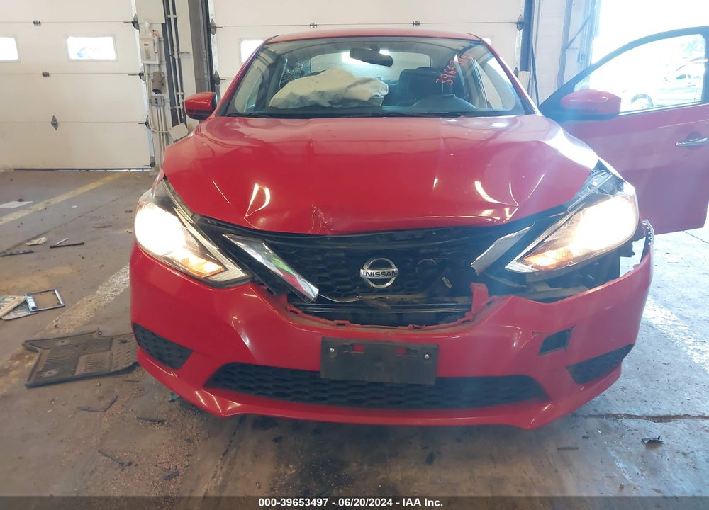 2017 NISSAN SENTRA SV VIN: 3N1AB7AP3HL675894