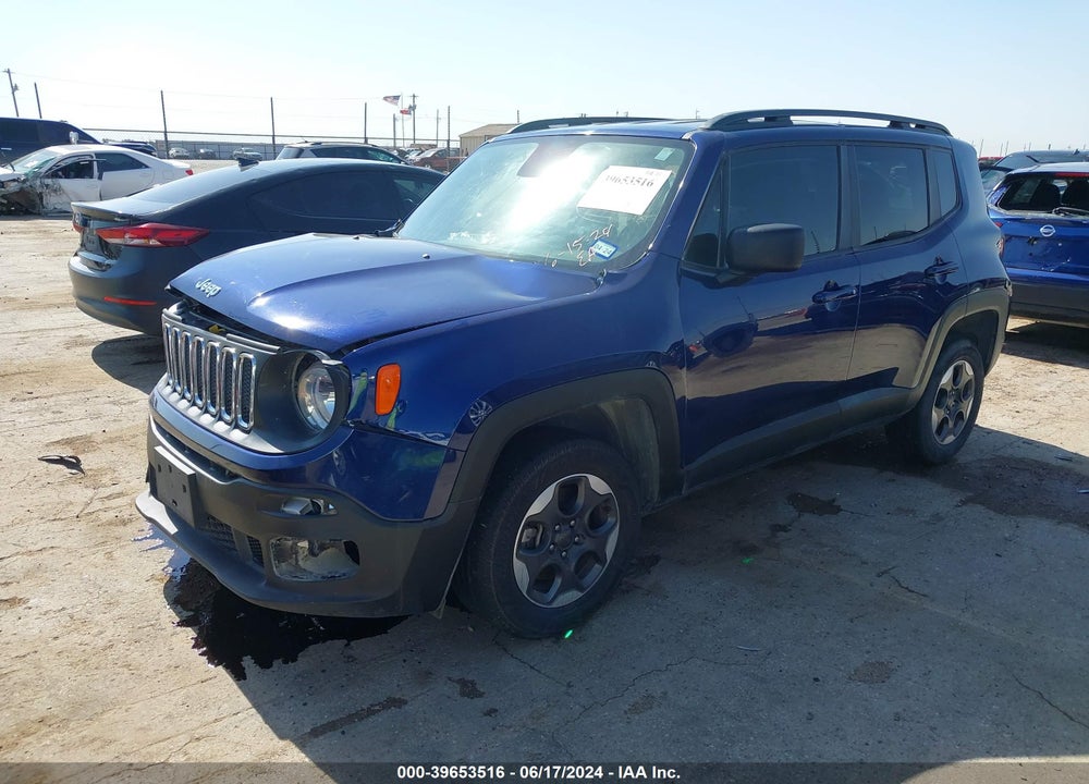 2018 JEEP RENEGADE SPORT 4X4 VIN: ZACCJBAB7JPG91707
