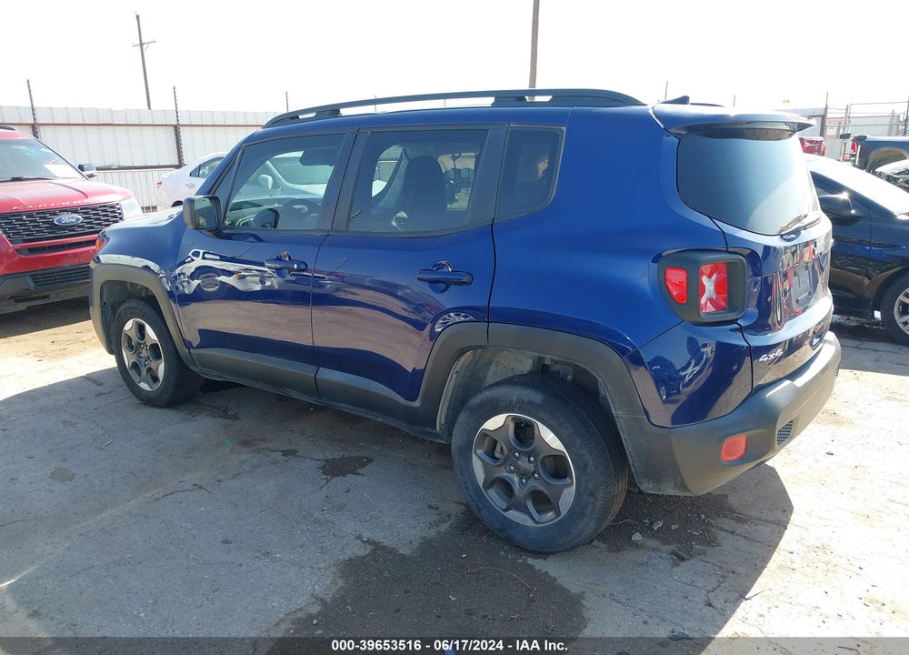 2018 JEEP RENEGADE SPORT 4X4 VIN: ZACCJBAB7JPG91707