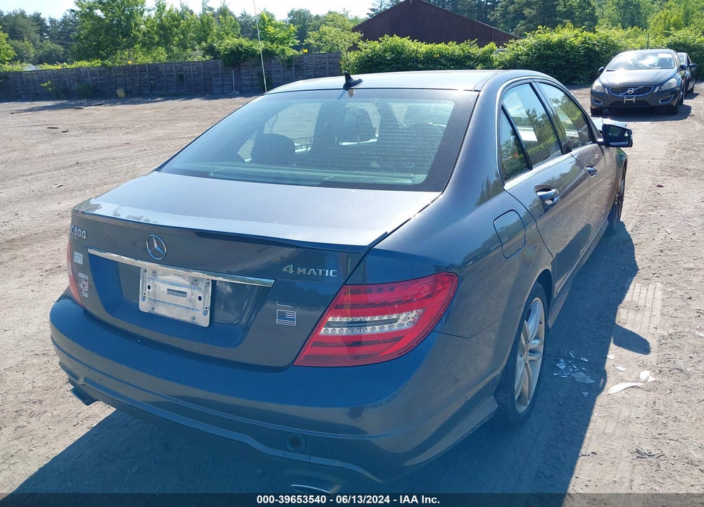 2013 MERCEDES-BENZ C 300 LUXURY 4MATIC/SPORT 4MATIC VIN: WDDGF8AB3DR277759
