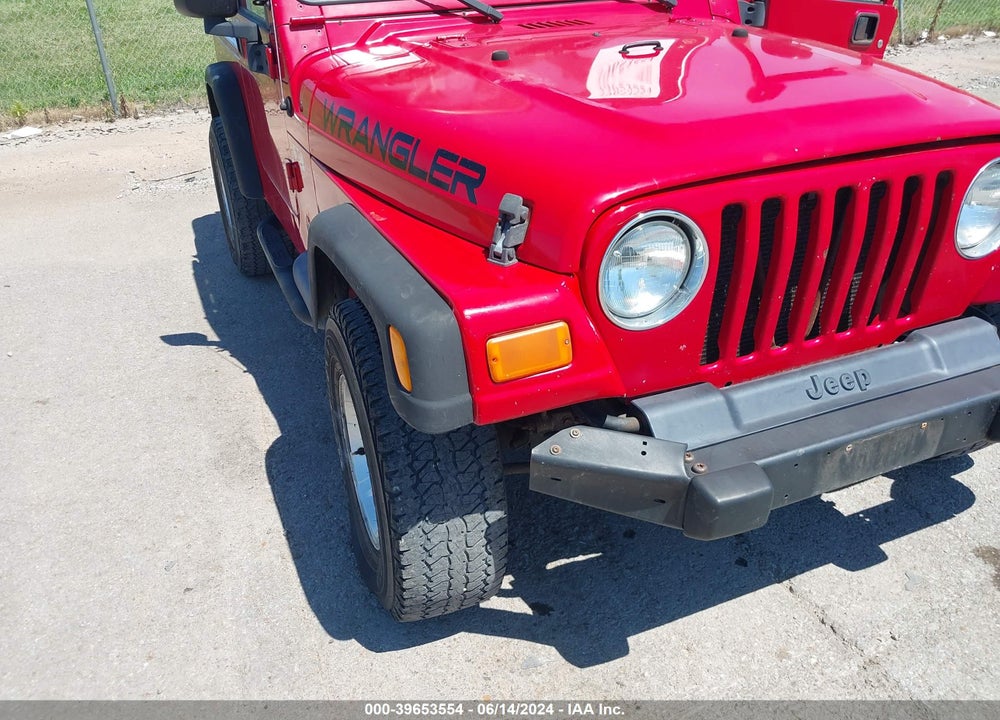 2003 JEEP WRANGLER X VIN: 1J4FA39S03P319286