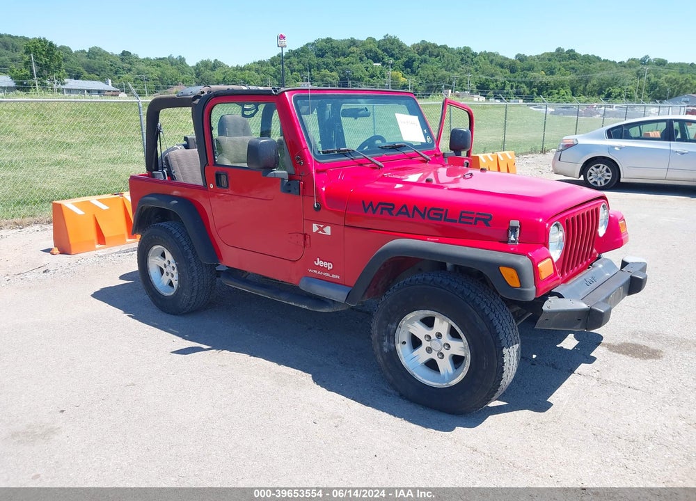 2003 JEEP WRANGLER X VIN: 1J4FA39S03P319286