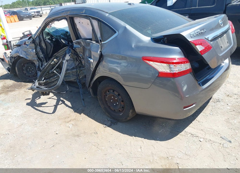 2015 NISSAN SENTRA FE+ S/S/SL/SR/SV VIN: 3N1AB7AP9FY264578