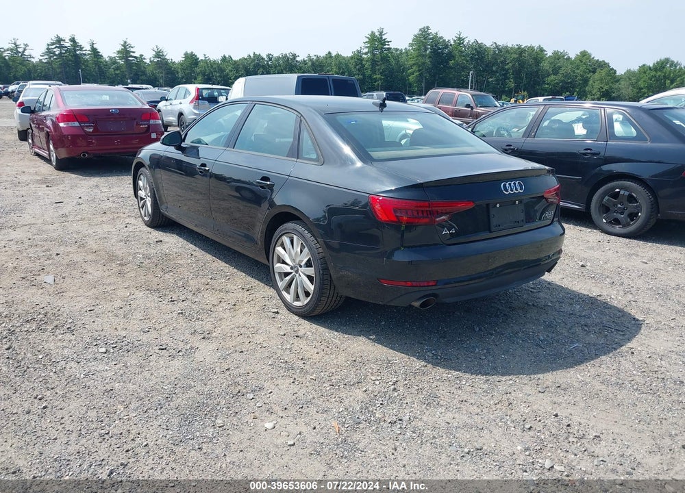 2017 AUDI A4 2.0T PREMIUM VIN: WAUANAF42HN008196