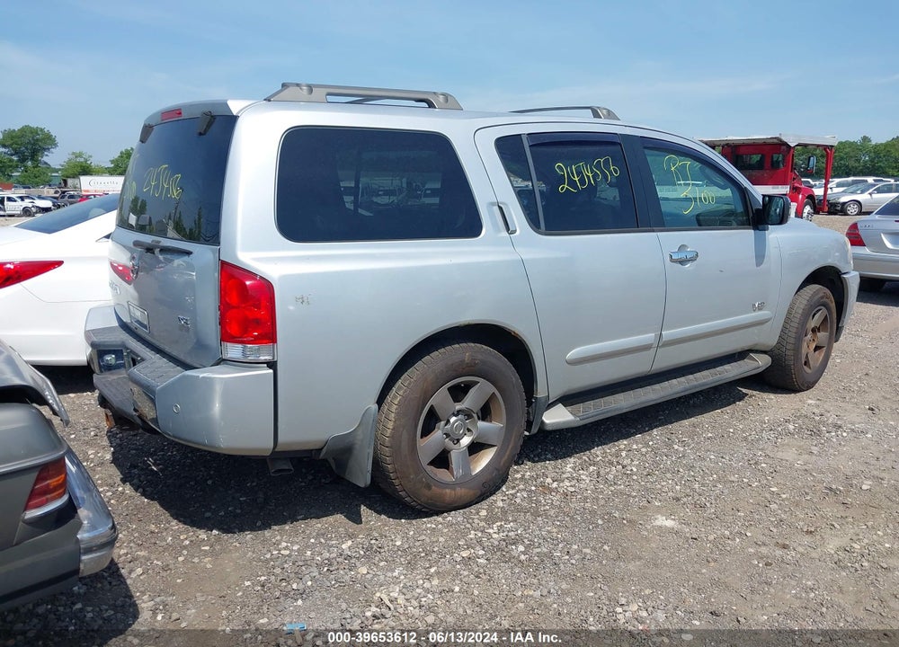 2005 NISSAN ARMADA VIN: 5N1AA08B15N719965