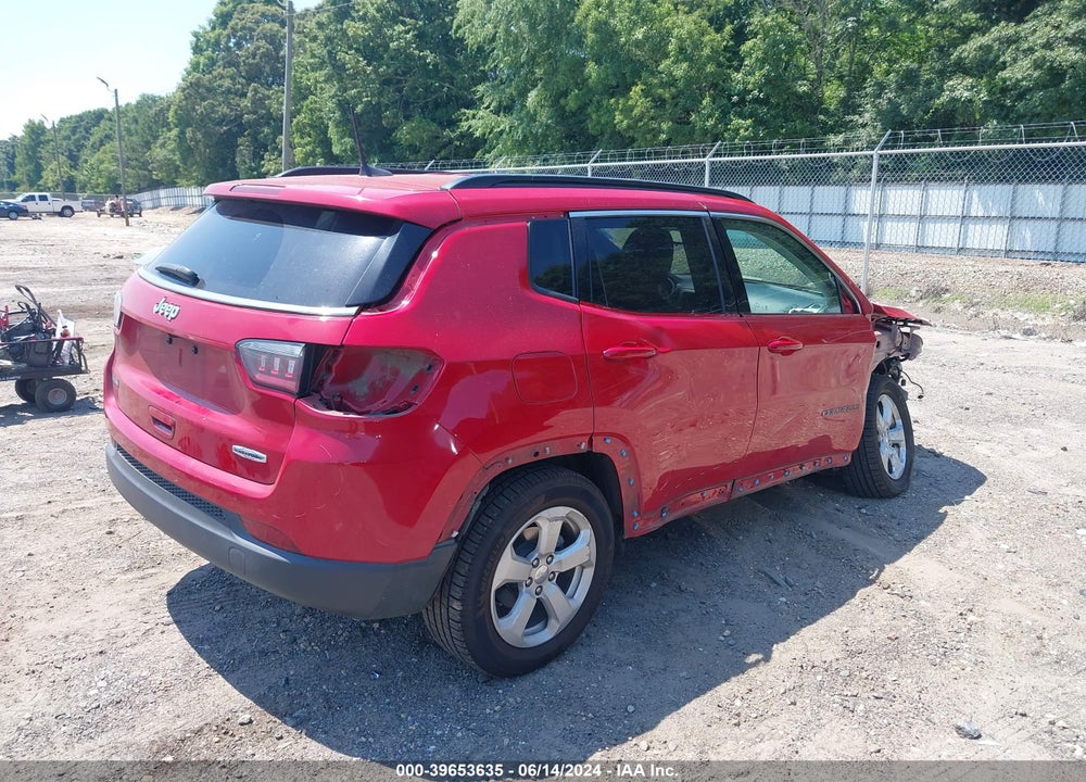 2019 JEEP COMPASS LATITUDE FWD VIN: 3C4NJCBB1KT851426