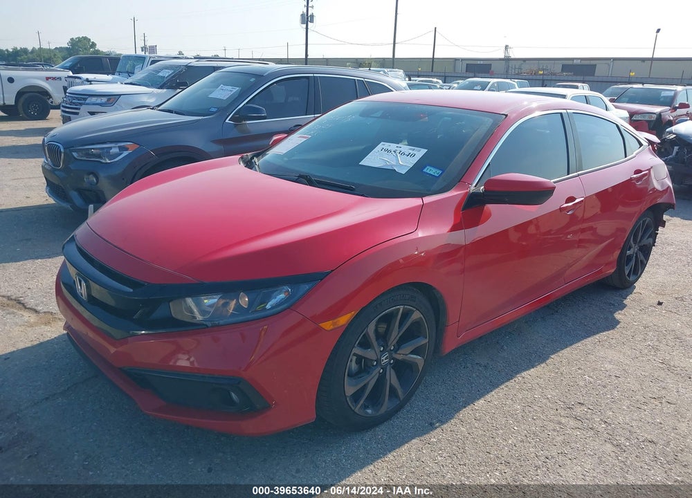 2020 HONDA CIVIC SPORT VIN: 2HGFC2F87LH573909
