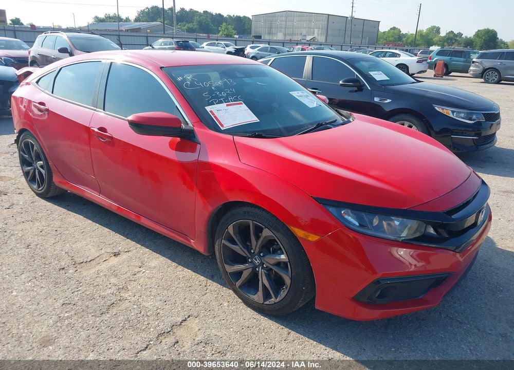 2020 HONDA CIVIC SPORT VIN: 2HGFC2F87LH573909
