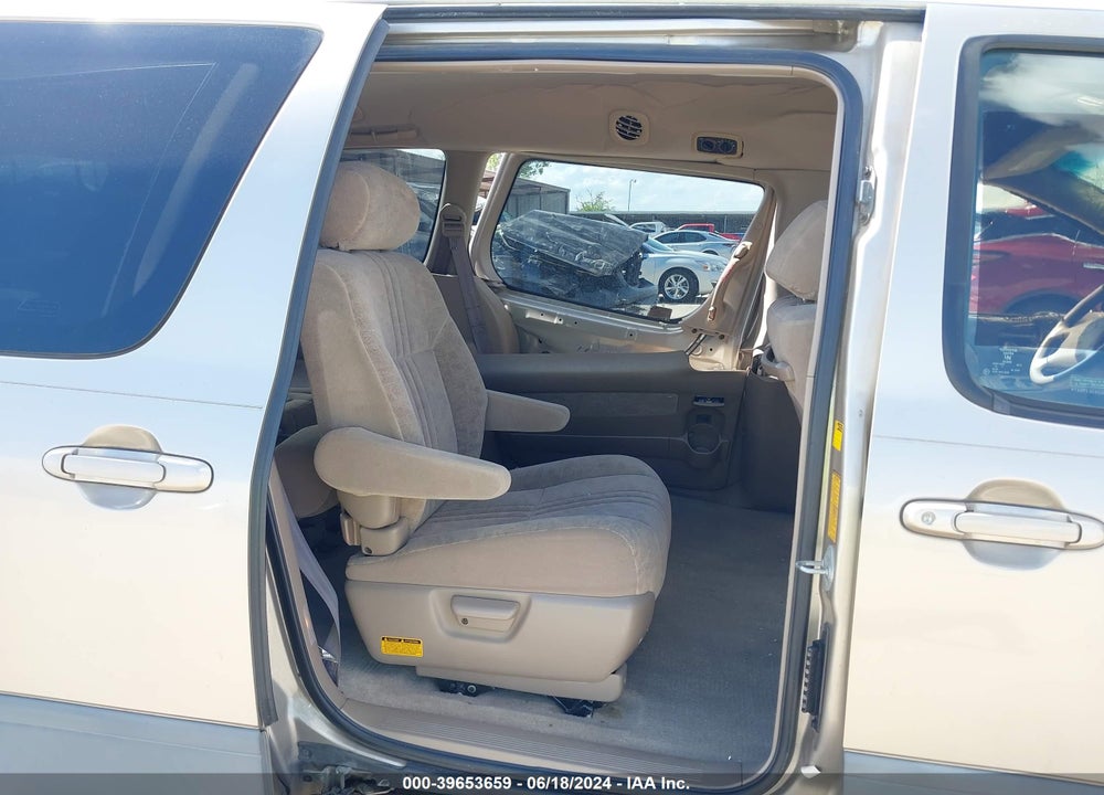 2001 TOYOTA SIENNA LE VIN: 4T3ZF13C31U381891