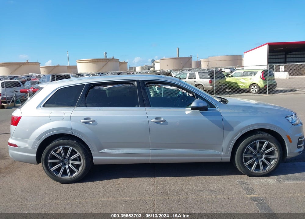 2019 AUDI Q7 55 PREMIUM VIN: WA1AABF79KD006208