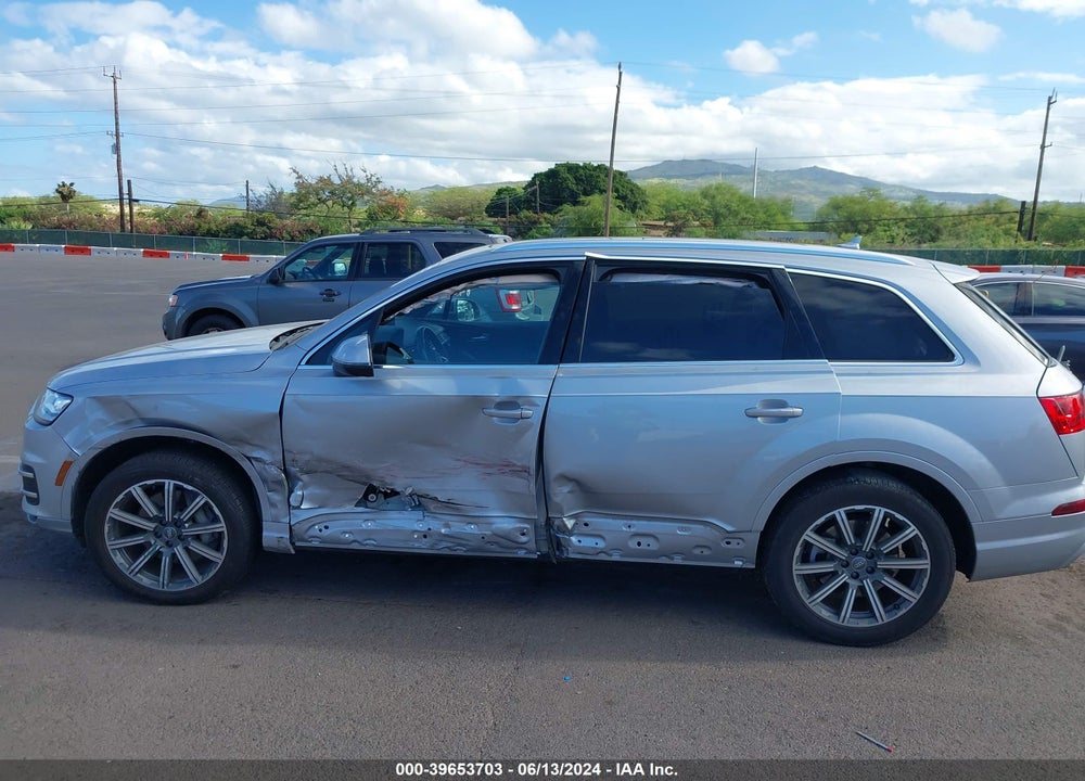 2019 AUDI Q7 55 PREMIUM VIN: WA1AABF79KD006208