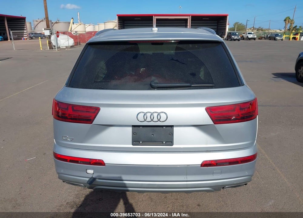 2019 AUDI Q7 55 PREMIUM VIN: WA1AABF79KD006208