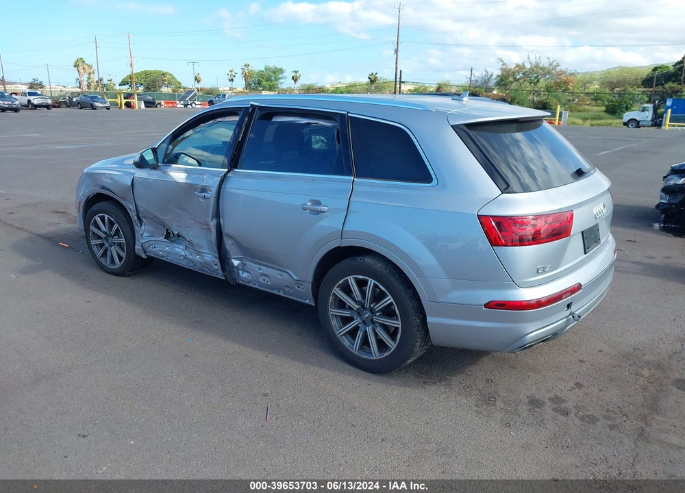 2019 AUDI Q7 55 PREMIUM VIN: WA1AABF79KD006208