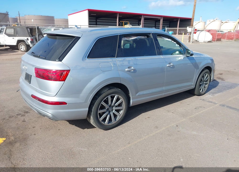 2019 AUDI Q7 55 PREMIUM VIN: WA1AABF79KD006208