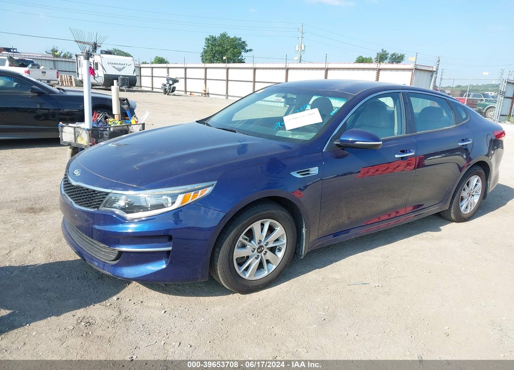 2017 KIA OPTIMA LX VIN: 5XXGT4L35HG170237