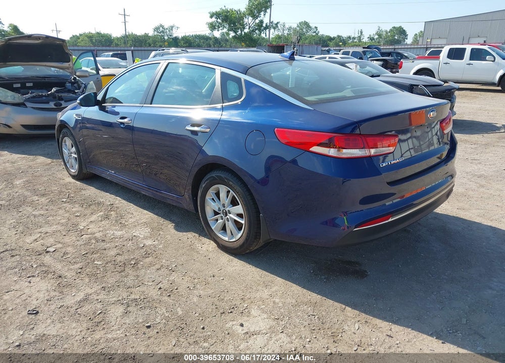 2017 KIA OPTIMA LX VIN: 5XXGT4L35HG170237