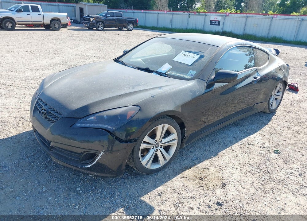 2010 HYUNDAI GENESIS 2.0T VIN: KMHHT6KD7AU015212