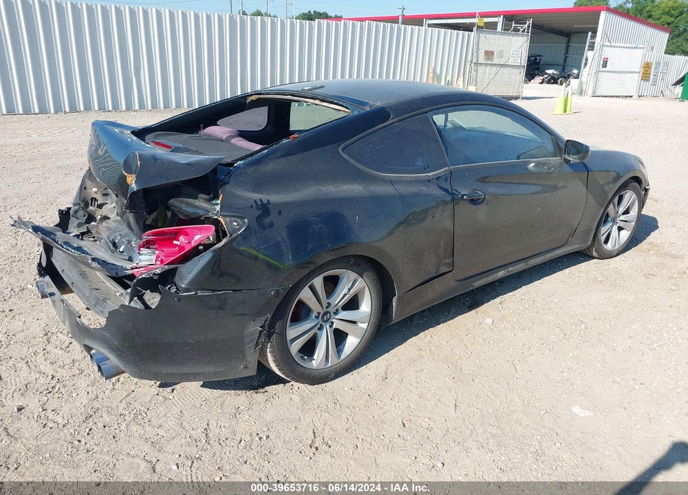 2010 HYUNDAI GENESIS 2.0T VIN: KMHHT6KD7AU015212