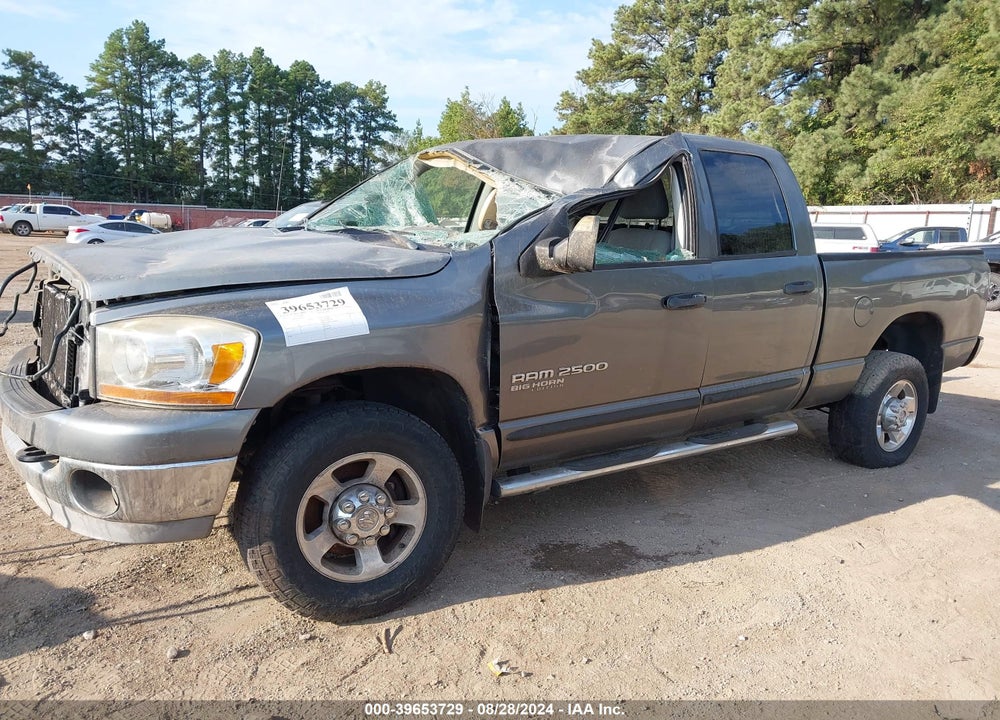 2006 DODGE RAM 2500 VIN: 3D7KS28C46G284045