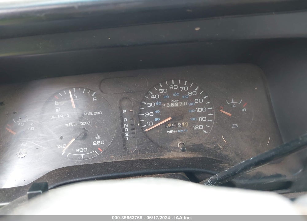 1996 DODGE RAM 2500 VIN: 1B7KC23Z5TJ163229