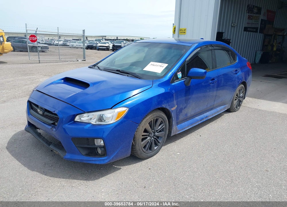 2015 SUBARU WRX PREMIUM VIN: JF1VA1D61F9830326
