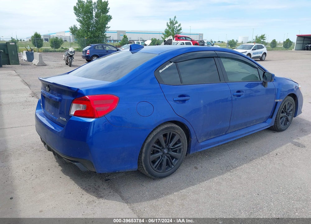 2015 SUBARU WRX PREMIUM VIN: JF1VA1D61F9830326