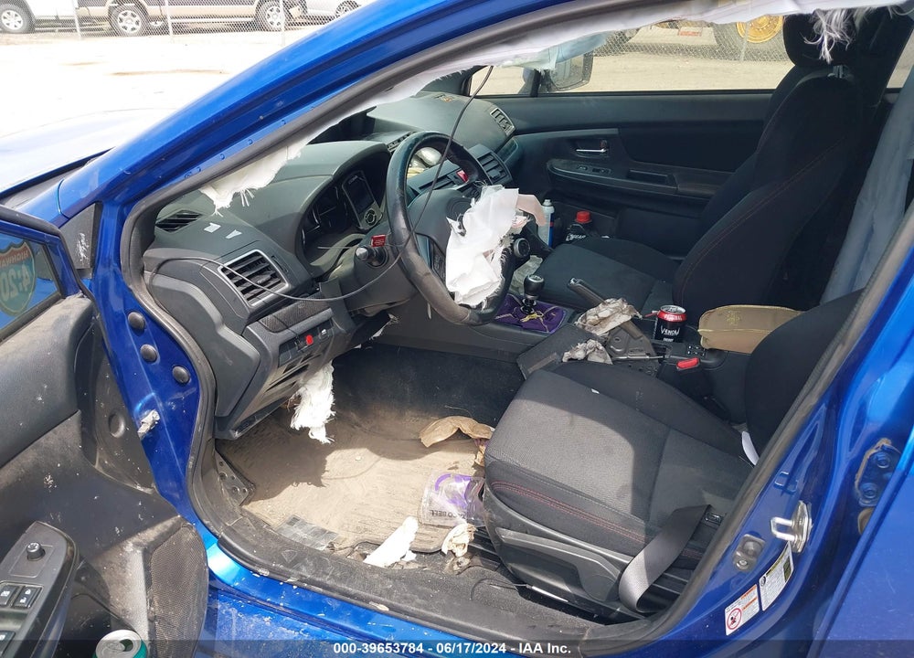 2015 SUBARU WRX PREMIUM VIN: JF1VA1D61F9830326
