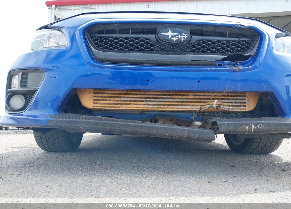 2015 SUBARU WRX PREMIUM VIN: JF1VA1D61F9830326