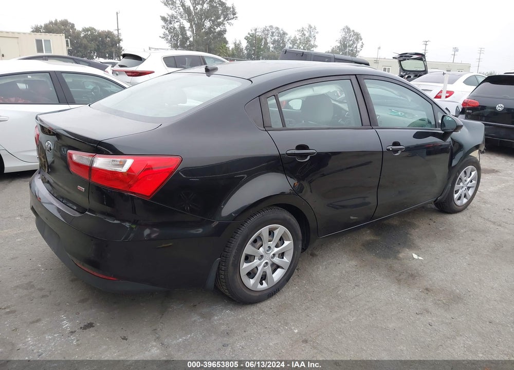 2017 KIA RIO LX VIN: KNADM4A37H6036733