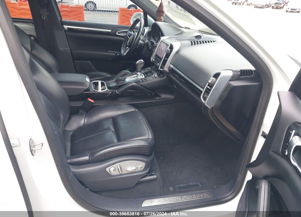 2017 PORSCHE CAYENNE PLATINUM EDITION VIN: WP1AA2A23HKA86979