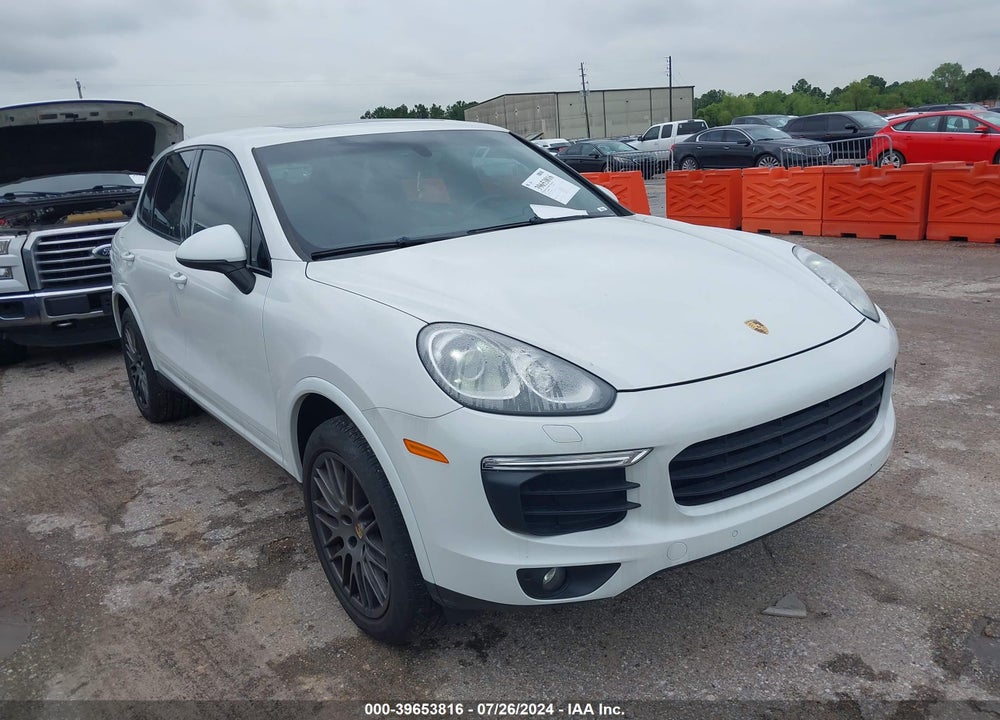 2017 PORSCHE CAYENNE PLATINUM EDITION VIN: WP1AA2A23HKA86979