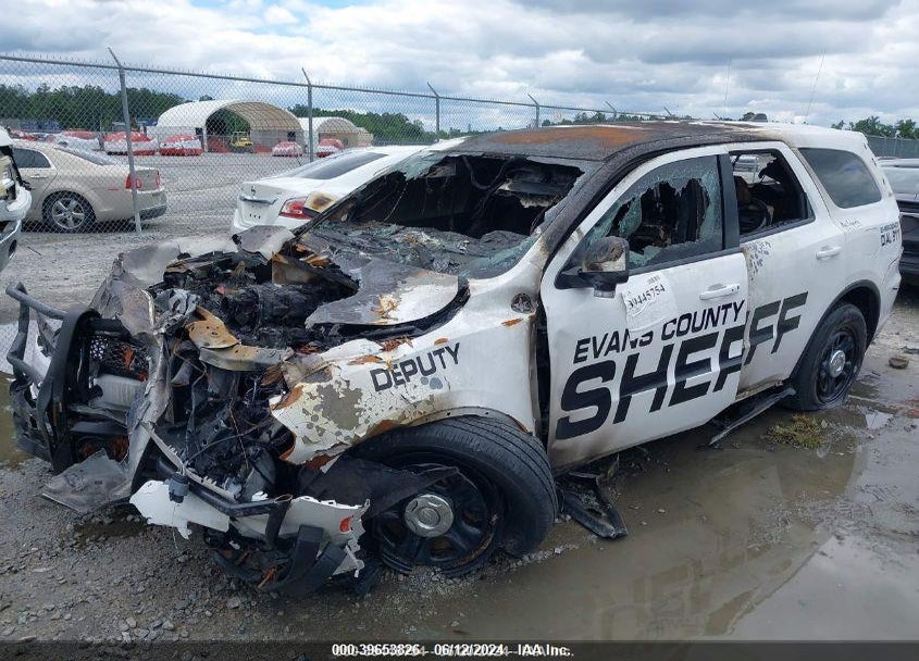 2022 DODGE DURANGO PURSUIT AWD VIN: 1C4SDJFT4NC103948
