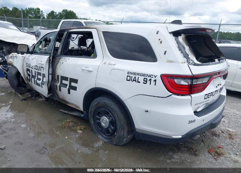 2022 DODGE DURANGO PURSUIT AWD VIN: 1C4SDJFT4NC103948