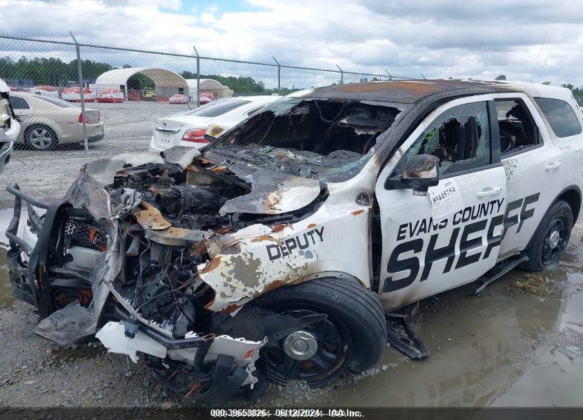 2022 DODGE DURANGO PURSUIT AWD VIN: 1C4SDJFT4NC103948