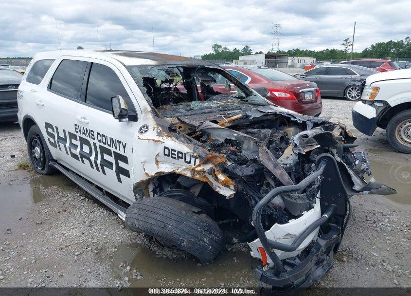2022 DODGE DURANGO PURSUIT AWD VIN: 1C4SDJFT4NC103948