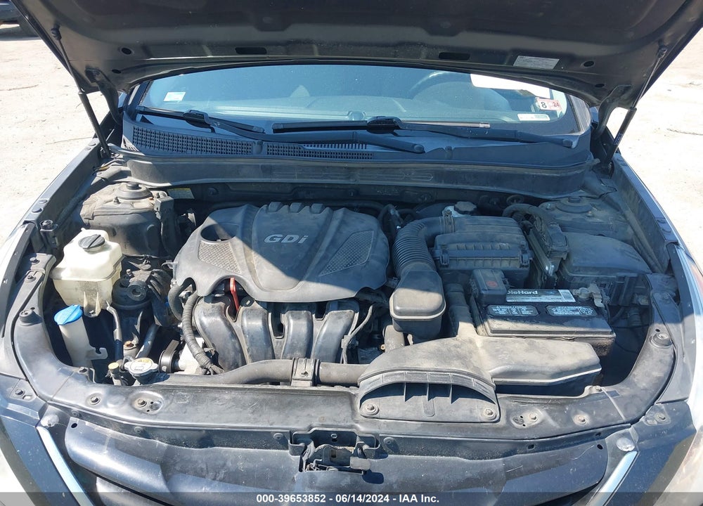 2013 HYUNDAI SONATA GLS VIN: 5NPEB4AC6DH785830