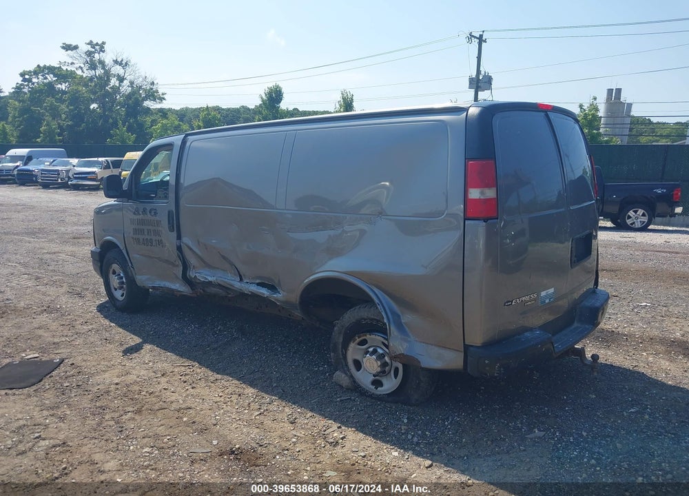 2013 CHEVROLET EXPRESS 2500 WORK VAN VIN: 1GCWGFBA0D1108441