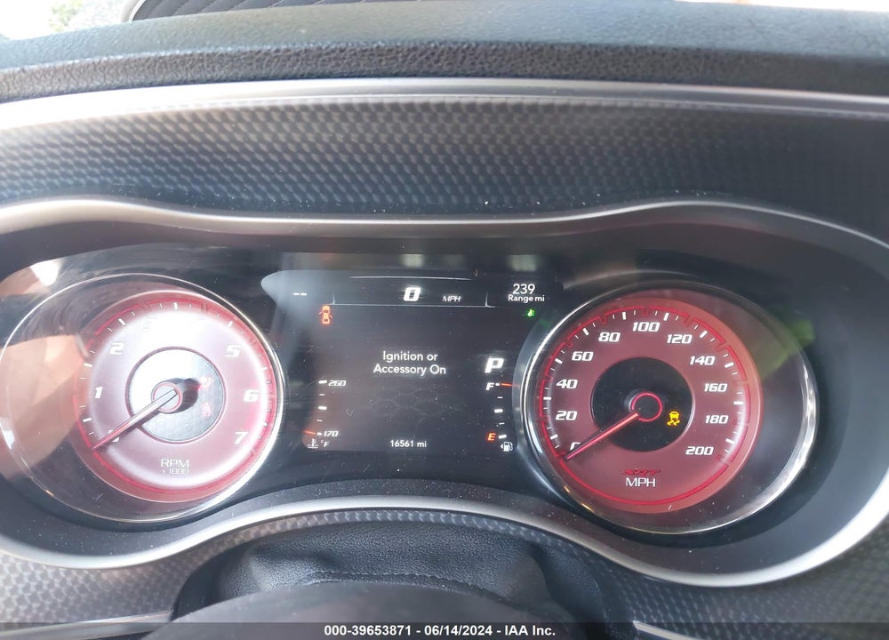 2019 DODGE CHARGER SRT HELLCAT RWD VIN: 2C3CDXL95KH558188
