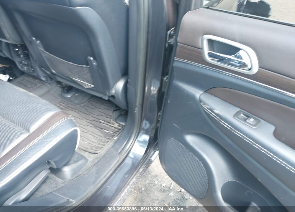 2014 JEEP GRAND CHEROKEE OVERLAND VIN: 1C4RJFCG3EC586053