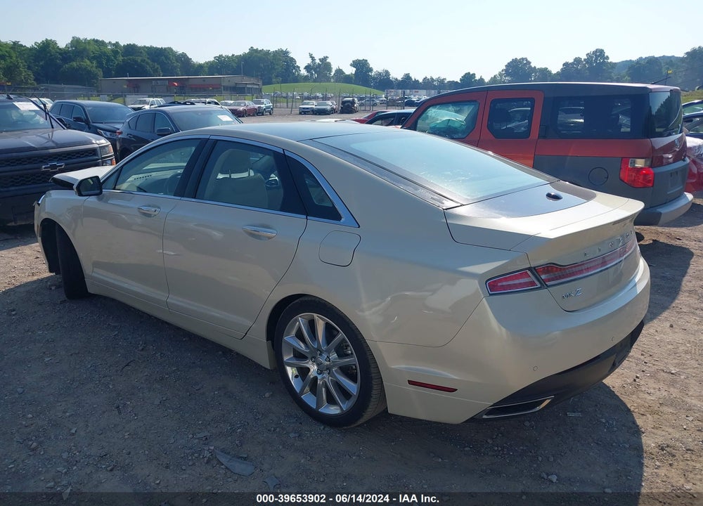 2015 LINCOLN MKZ HYBRID VIN: 3LN6L2LU8FR624077