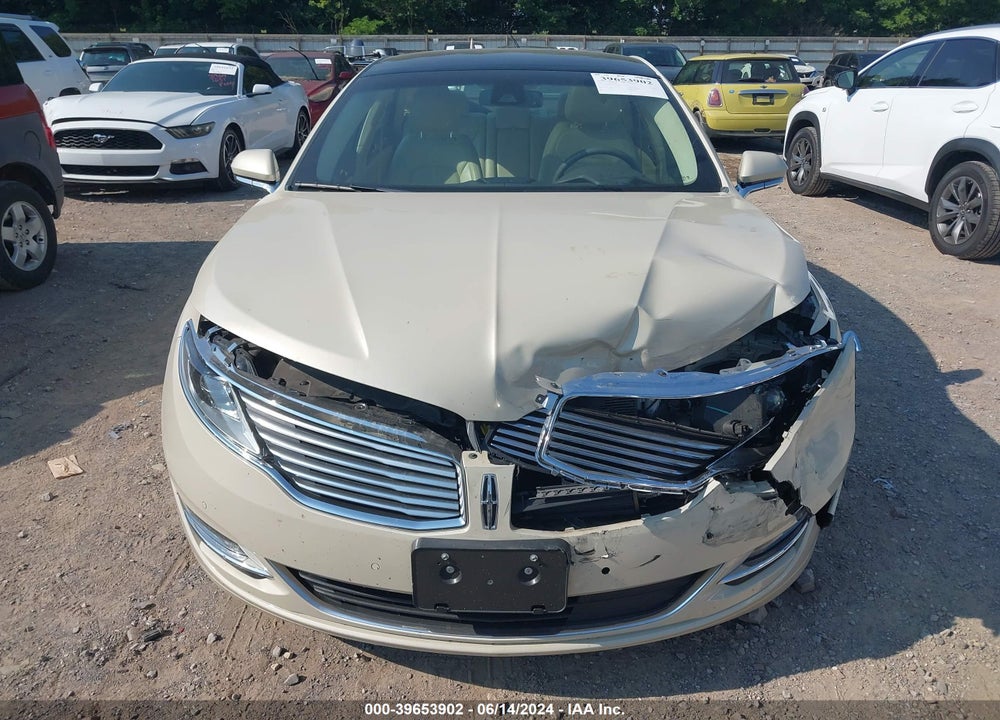 2015 LINCOLN MKZ HYBRID VIN: 3LN6L2LU8FR624077