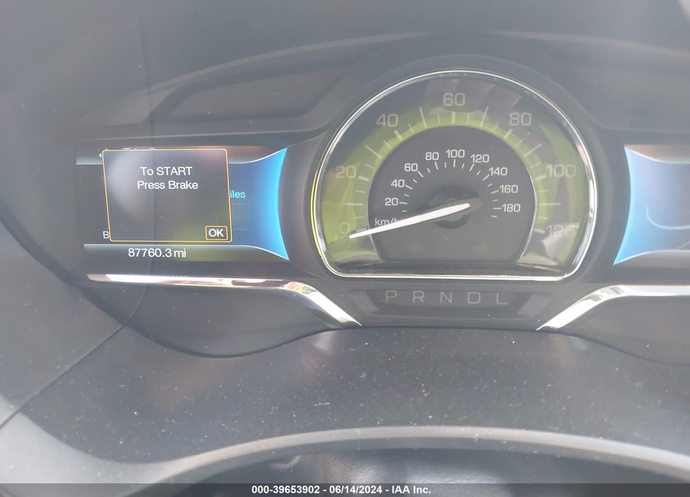 2015 LINCOLN MKZ HYBRID VIN: 3LN6L2LU8FR624077